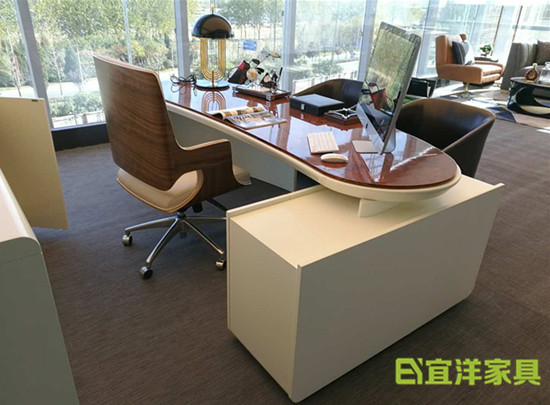 上海定制办公家具|老板办公桌