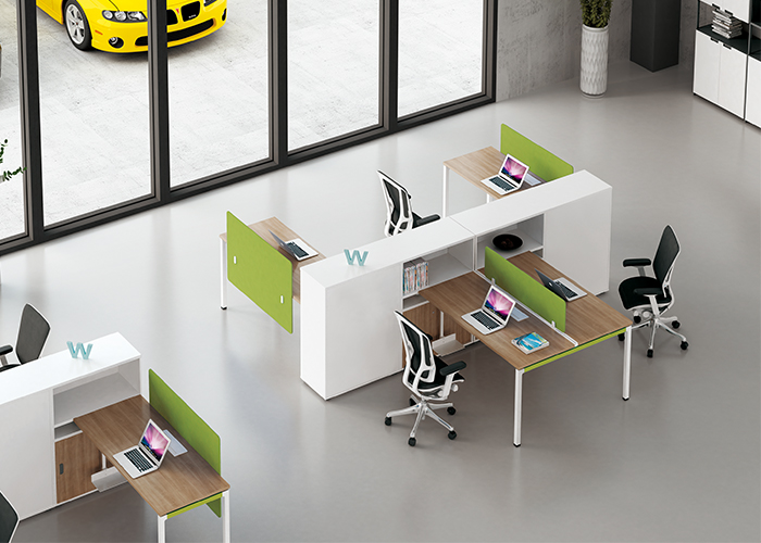 电脑桌,电脑办公桌,定制办公职员桌,屏风办公桌厂