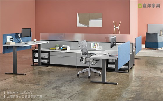 办公桌隔断,员工组合桌,办公桌设计