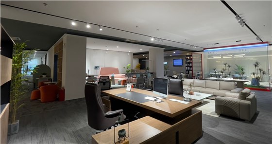 高端定制大班台及办公空间设计