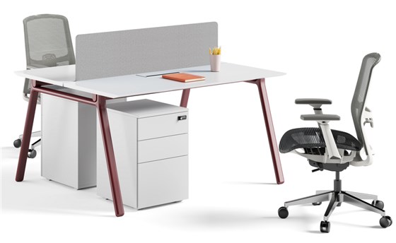 面对面二人位办公桌 面对面二人位办公桌