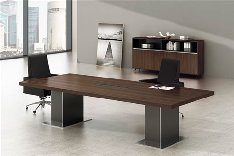 办公会议桌-办公室会议桌-会议桌-实木家具-实木办公家具