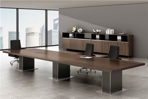 办公会议桌-办公室会议桌-会议桌-实木家具-实木办公家具