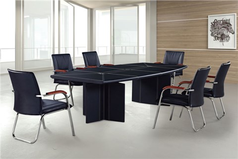 办公会议桌-皮质会议桌-会客桌-商务会议桌