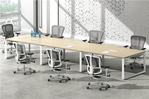 会议桌-实木会议桌-深圳板式家具-办公桌会议桌