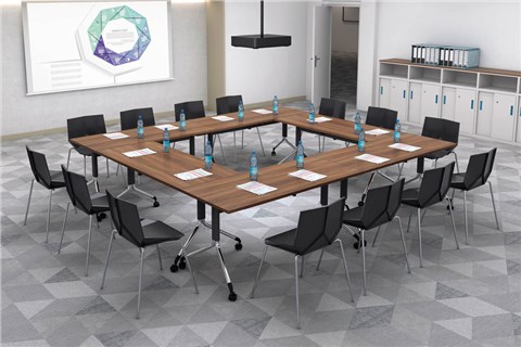 办公培训桌-培训桌-公司职员培训桌-定制培训桌