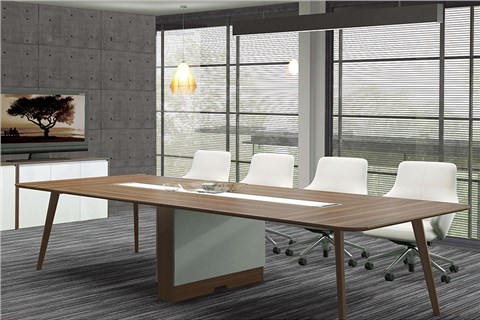 折叠会议桌-办公室会议桌-商务会议桌-员工会议桌