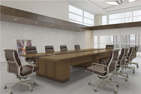 实木会议桌-实木办公家具-实木桌-会议桌-办公室会议桌