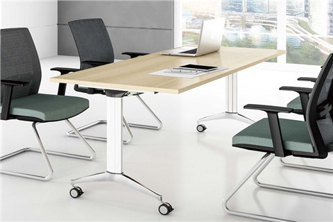 培训会议桌-折叠桌-板式培训桌-可折叠培训桌