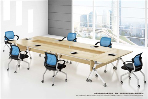 创意折叠桌-培训多人桌-会议培训桌-员工培训桌厂家直销