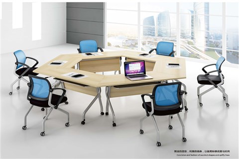 简易折叠桌-办公职员培训桌-定制培训桌-公司培训桌