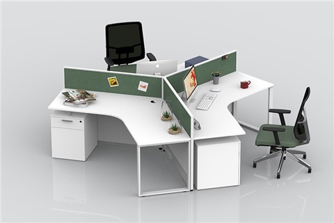 屏风工作位-屏风办公桌-屏风隔断-隔断屏风-办公室屏风