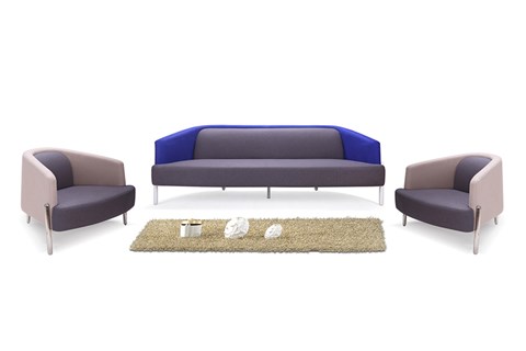 沙发品牌-商务创意沙发-沙发设计-布艺沙发摆放