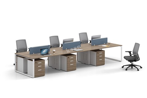 员工工作桌-屏风办公桌-电脑办公桌-办公桌隔断-办公桌家具