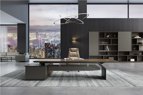 班台-办公桌-老板办公桌-办公家具大班台