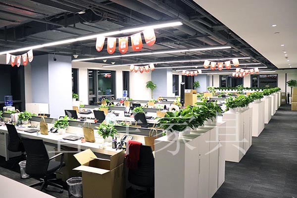 组合职员屏风办公桌,屏风员工组合桌