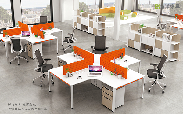 北京办公桌厂家定制,公司员工桌,职员办公桌