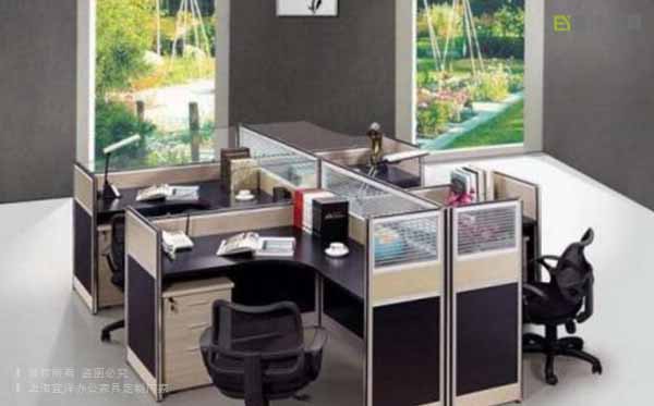 03-办公屏风桌,办公组合屏风桌,定制屏风办公组合桌.jpg