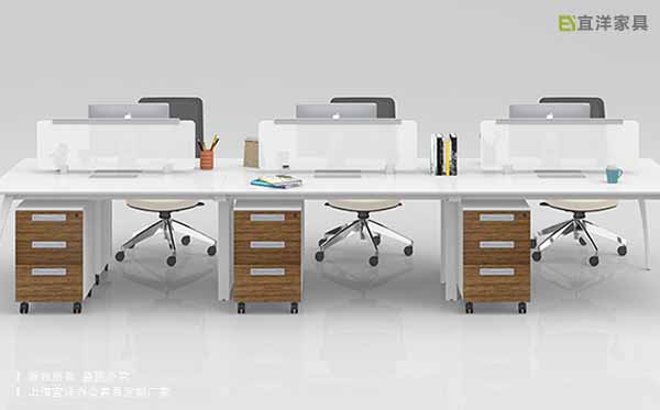 板式办公家具,板式组合办公桌