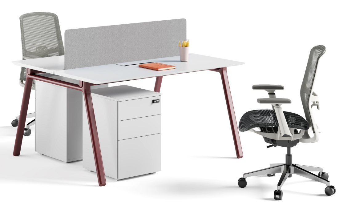 面对面二人位办公桌 面对面二人位办公桌